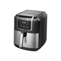 Dots Electric Air Fryer 6.5L 1700W FRA-065 - Black Silver